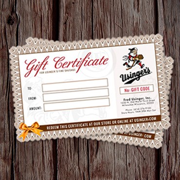 Gift Certificates Gift Certificates