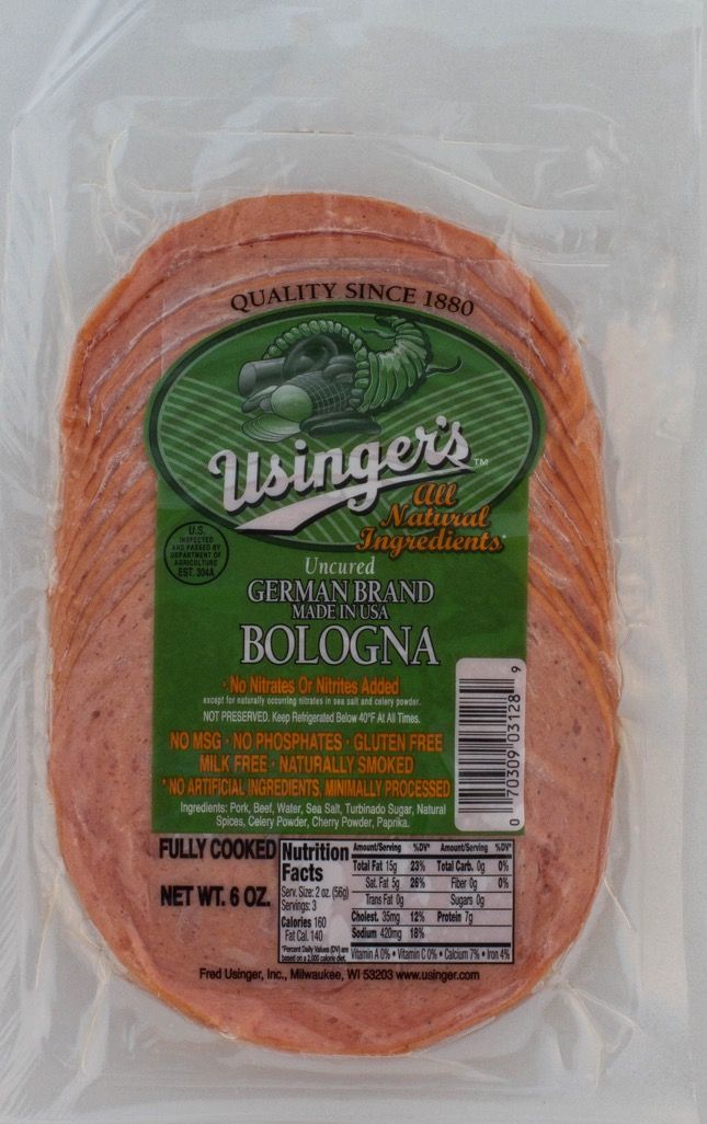3128 All Natural German Bologna