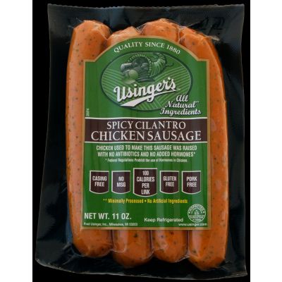 All Natural Spicy Cilantro Chicken Sausage