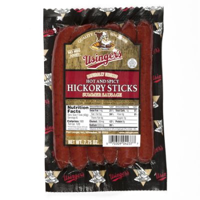Hot Hickory Sticks Summer Sausage