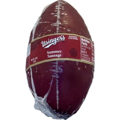 Summer Sausage (Football-Shaped)