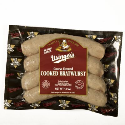 Cooked Bratwurst - Coarse Ground