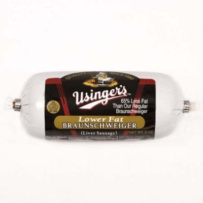 Lower Fat Braunschweiger Liver Sausage