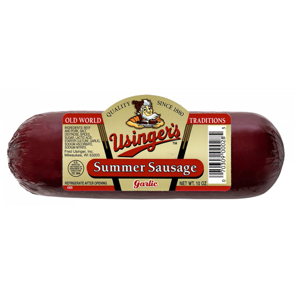 Summer Sausage With Garlic