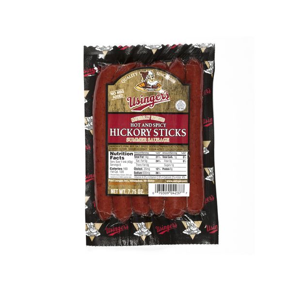 Hot Hickory Sticks Summer Sausage