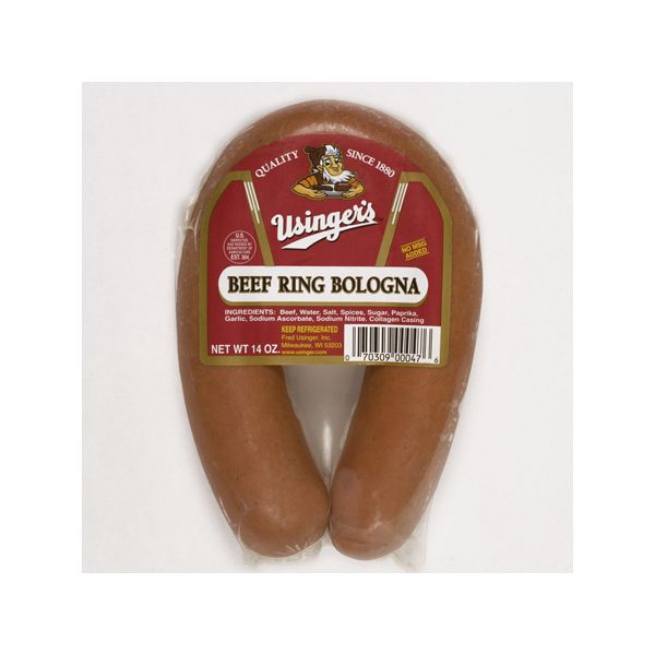 Beef Ring Bologna garlic 2114