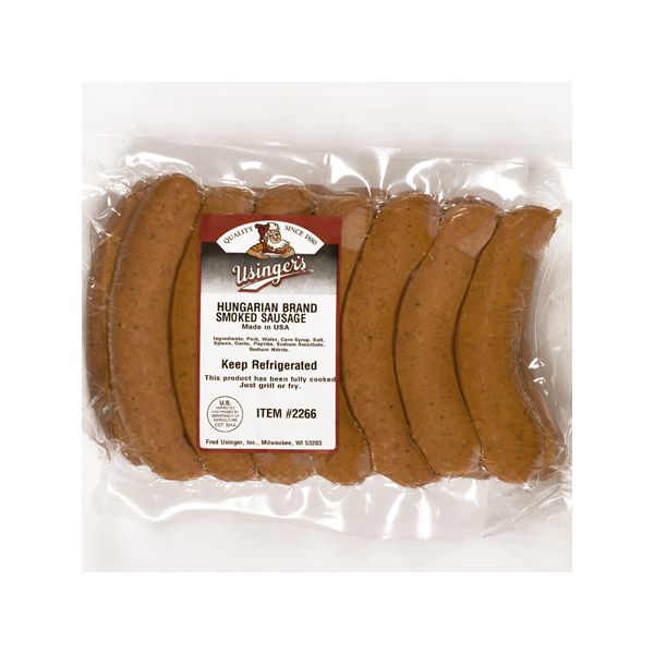 Hungarian smoked hot sale sausage