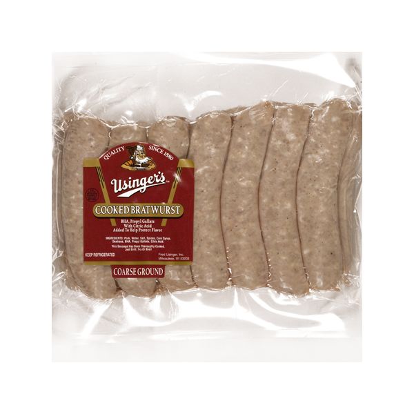 Cooked Bratwurst - Coarse Ground - Bag